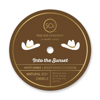 Into the Sunset (Cowboy Hat) Icon 12oz Candle