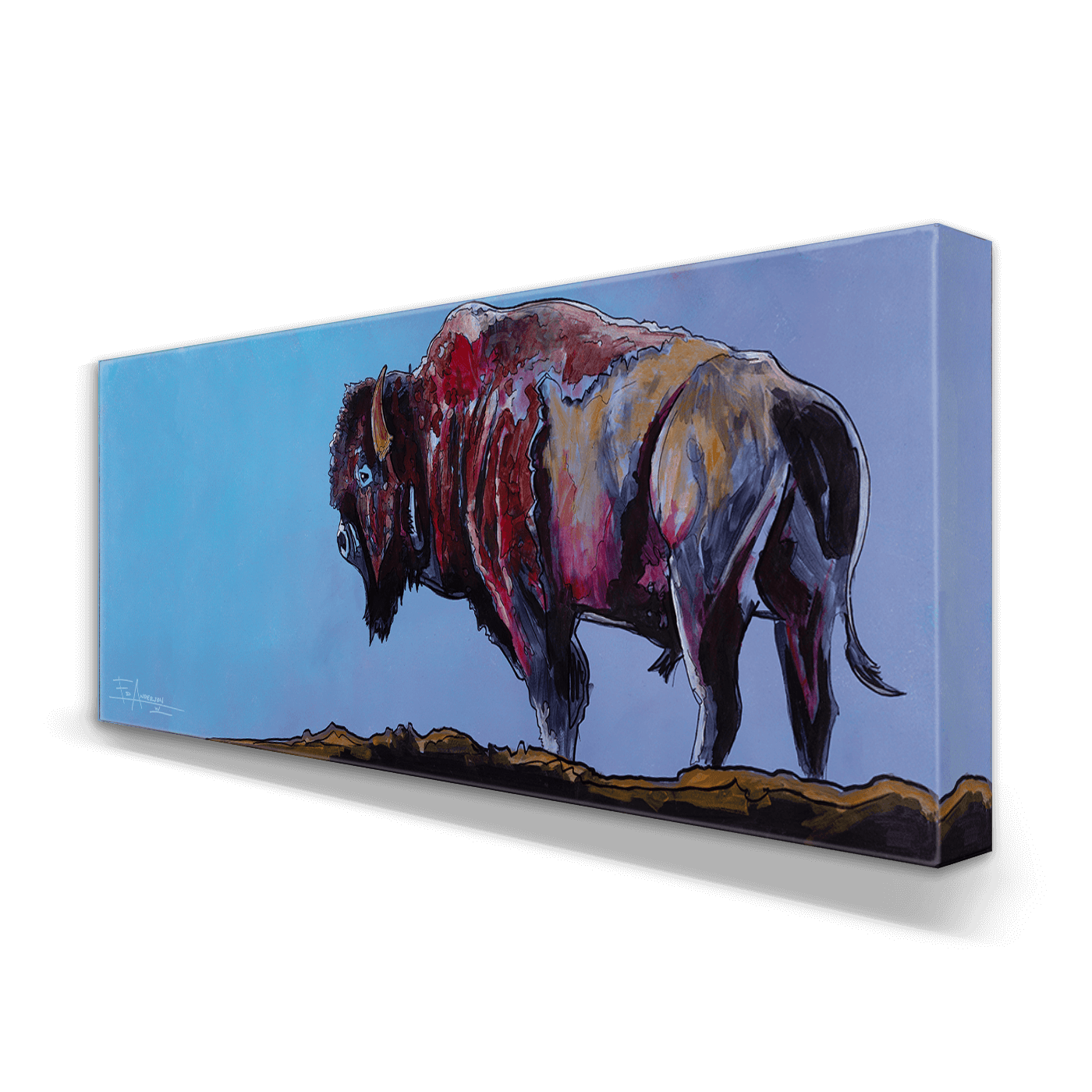 Bison Metal Box Art