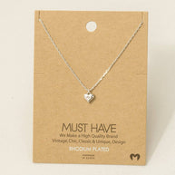 Mini Heart Pendant Necklace
