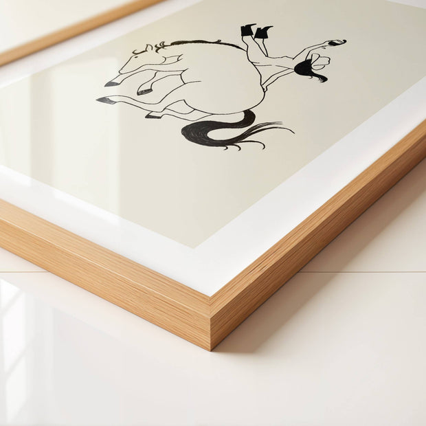 "Giddy Up" Cowgirl Vintage Western Wall Art Home Decor