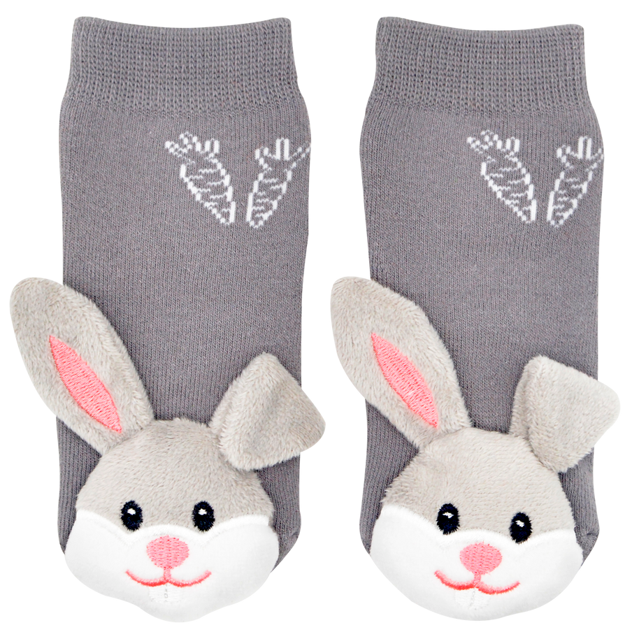 Bunny Boogie Toes Rattle Socks