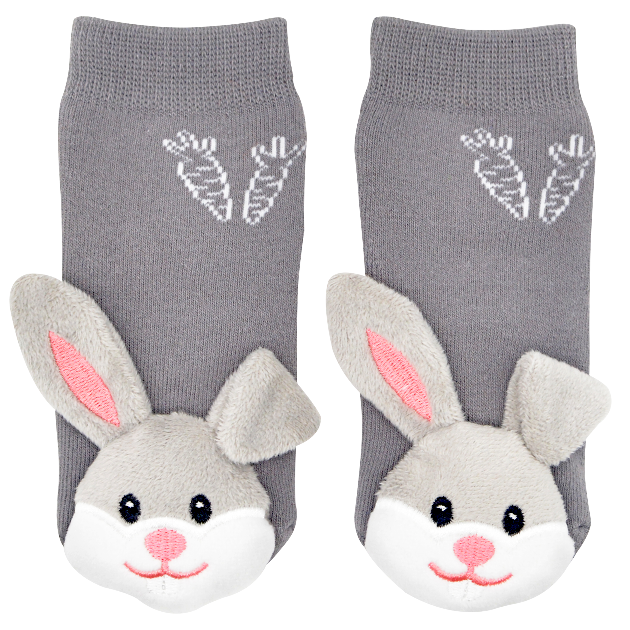 Bunny Boogie Toes Rattle Socks
