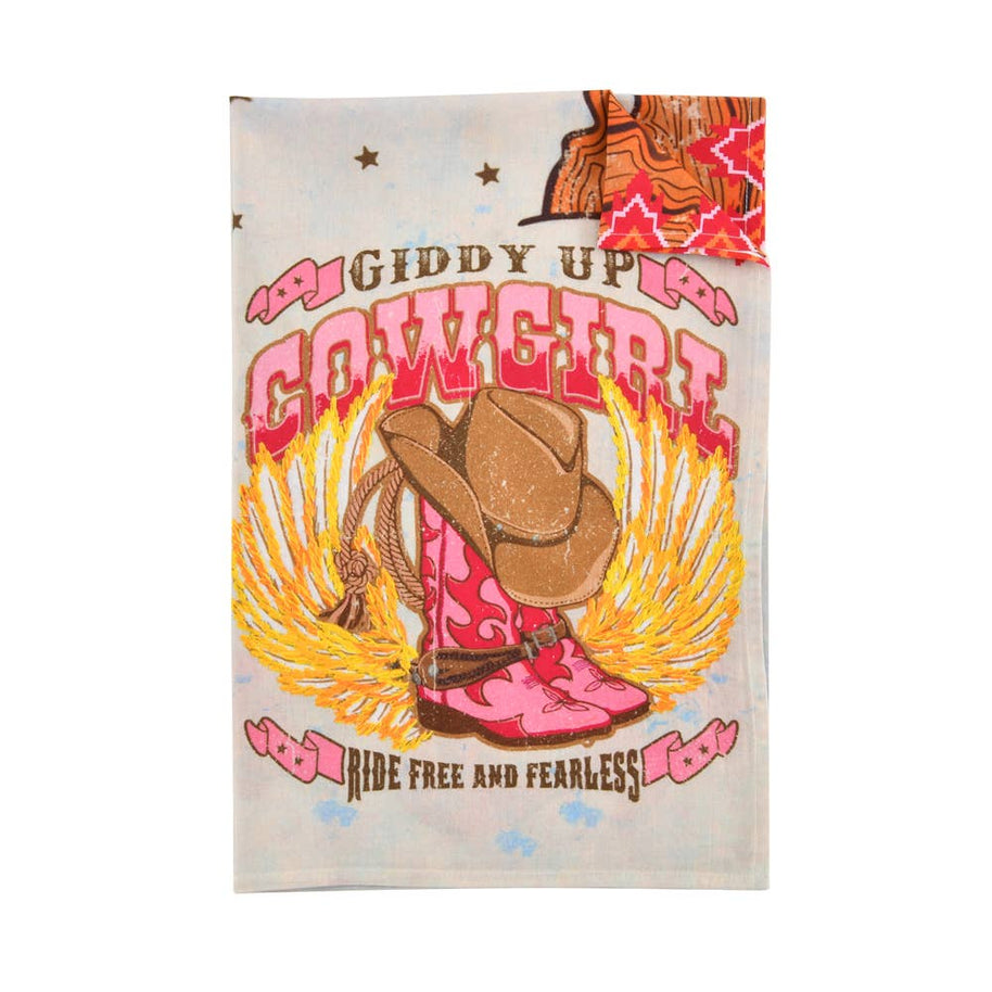 Giddy Up Tea Towel