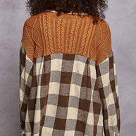 Knit Cardigan with Embroidery