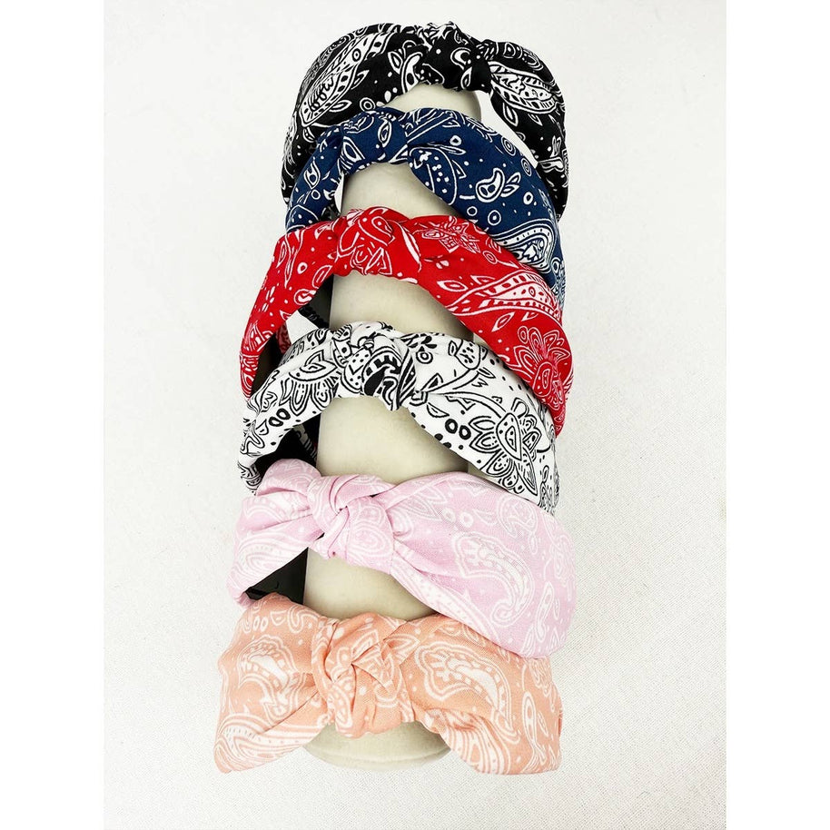 All Year Long Bandana Knot Hairband