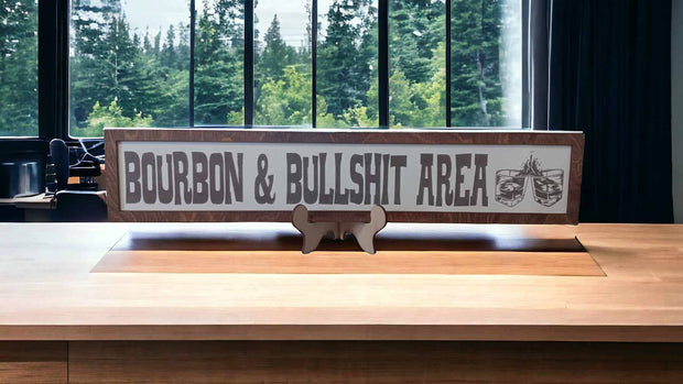 Bourbon & BS Sign