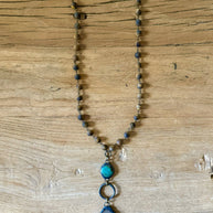 Rock Out Turquoise Necklace