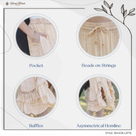 Boho Ruffle Skirt