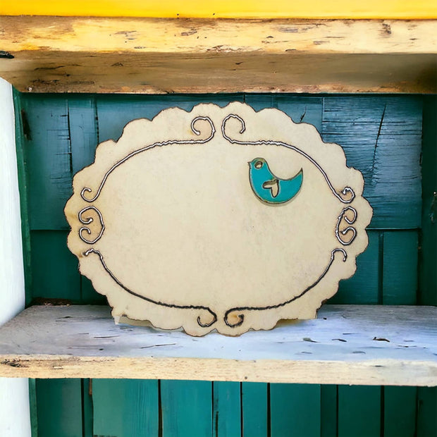 Metal Bird Picture Frame with Magnet