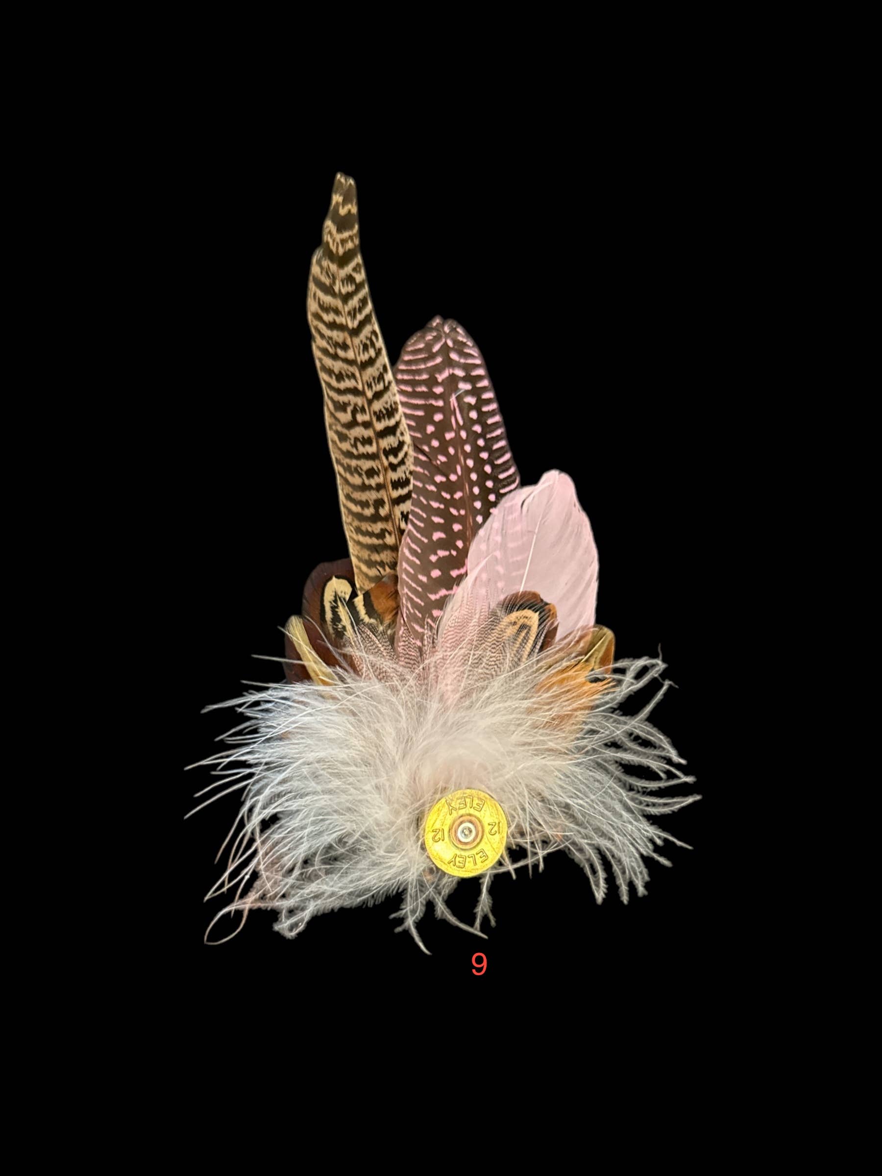Decorative Side Hat Feathers