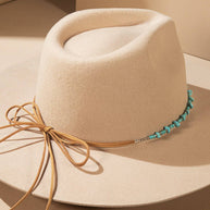Organic Shaped Natural Stone Hat Band