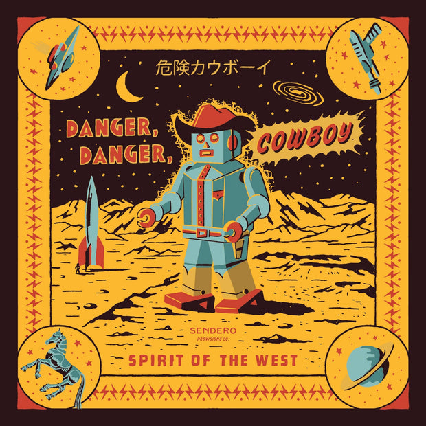Sendero Danger Cowboy Bandana