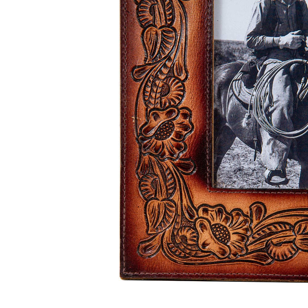 This Moment Hand-Tooled Photo Frame