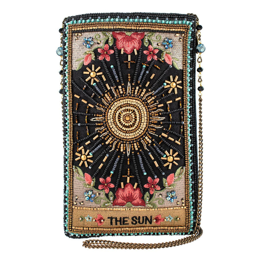 Hand Beaded Shine On Crossbody Phone Bag