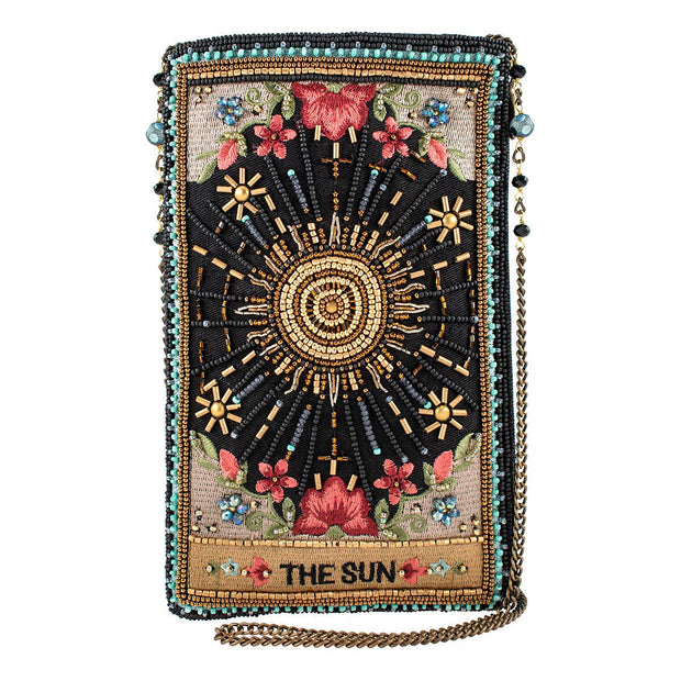 Hand Beaded Shine On Crossbody Phone Bag