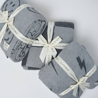 Lightning Bolt Luxe Home Blanket
