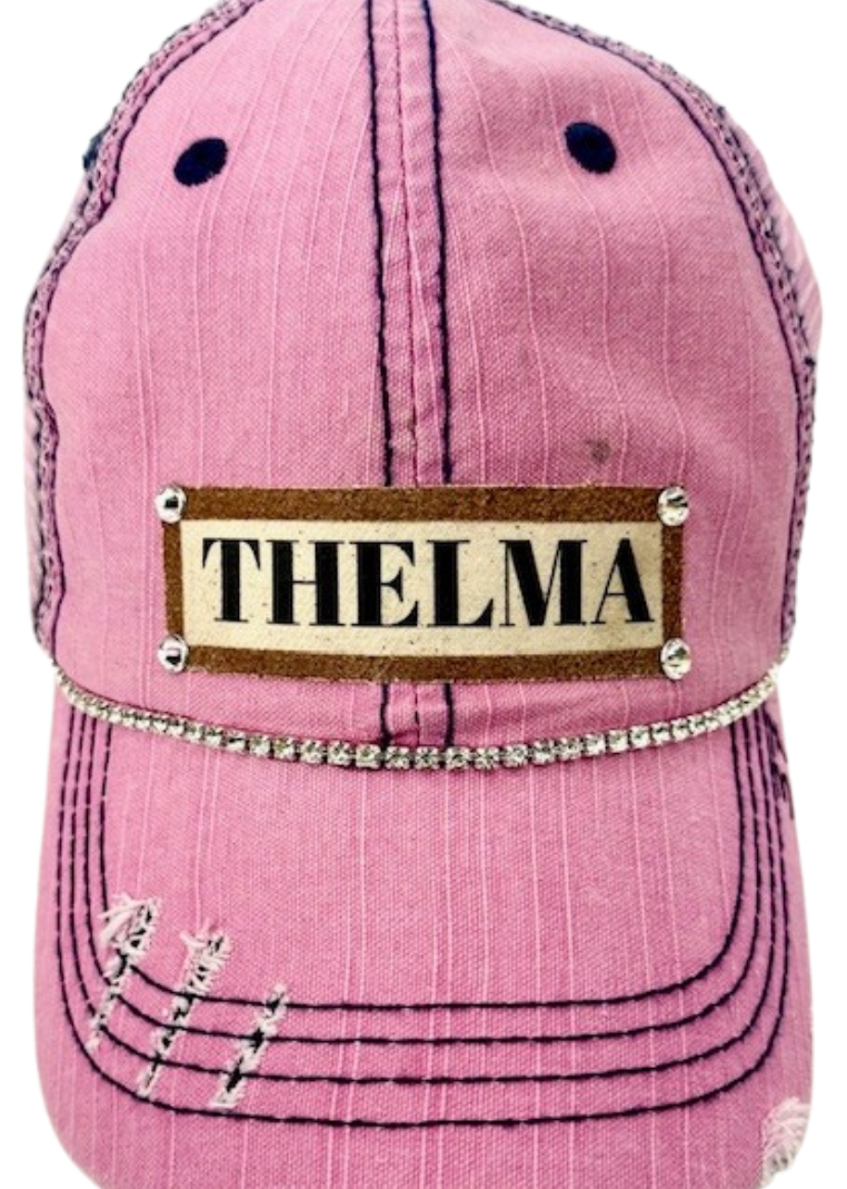 Thelma Distressed Baseball Hat