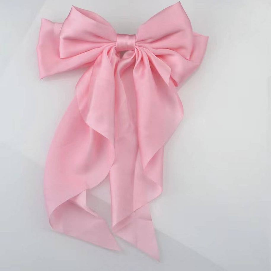Big Bow Hair Clip: Several Colors