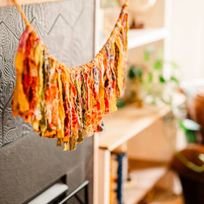 Kantha Tassel Garland