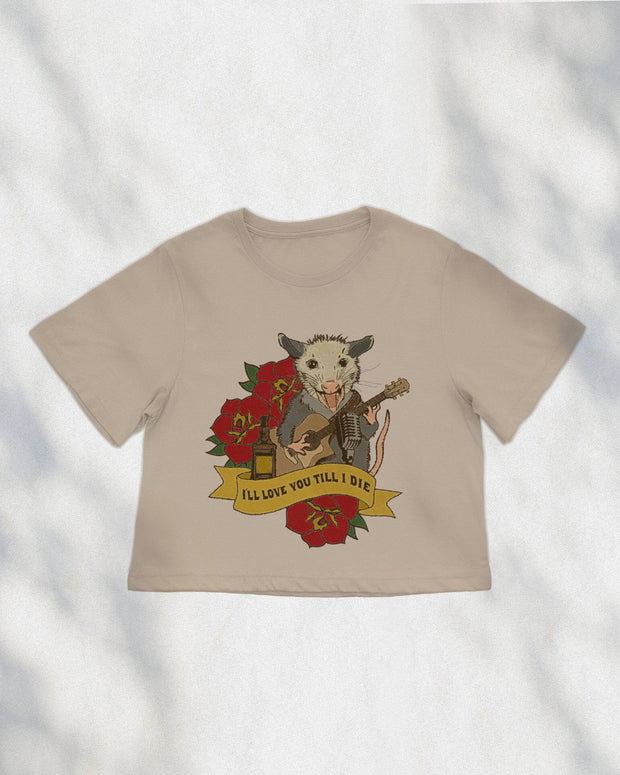George Jones Boxy Crop Top