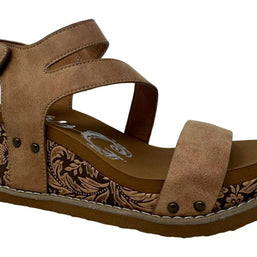 Verde Trail Very G Women's Nude Wedge