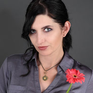 Always in my Heart Necklace, Golden Rutile