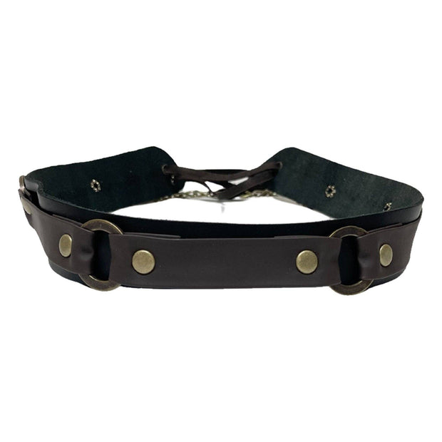 Genuine Leather Hat Band - Style SR2