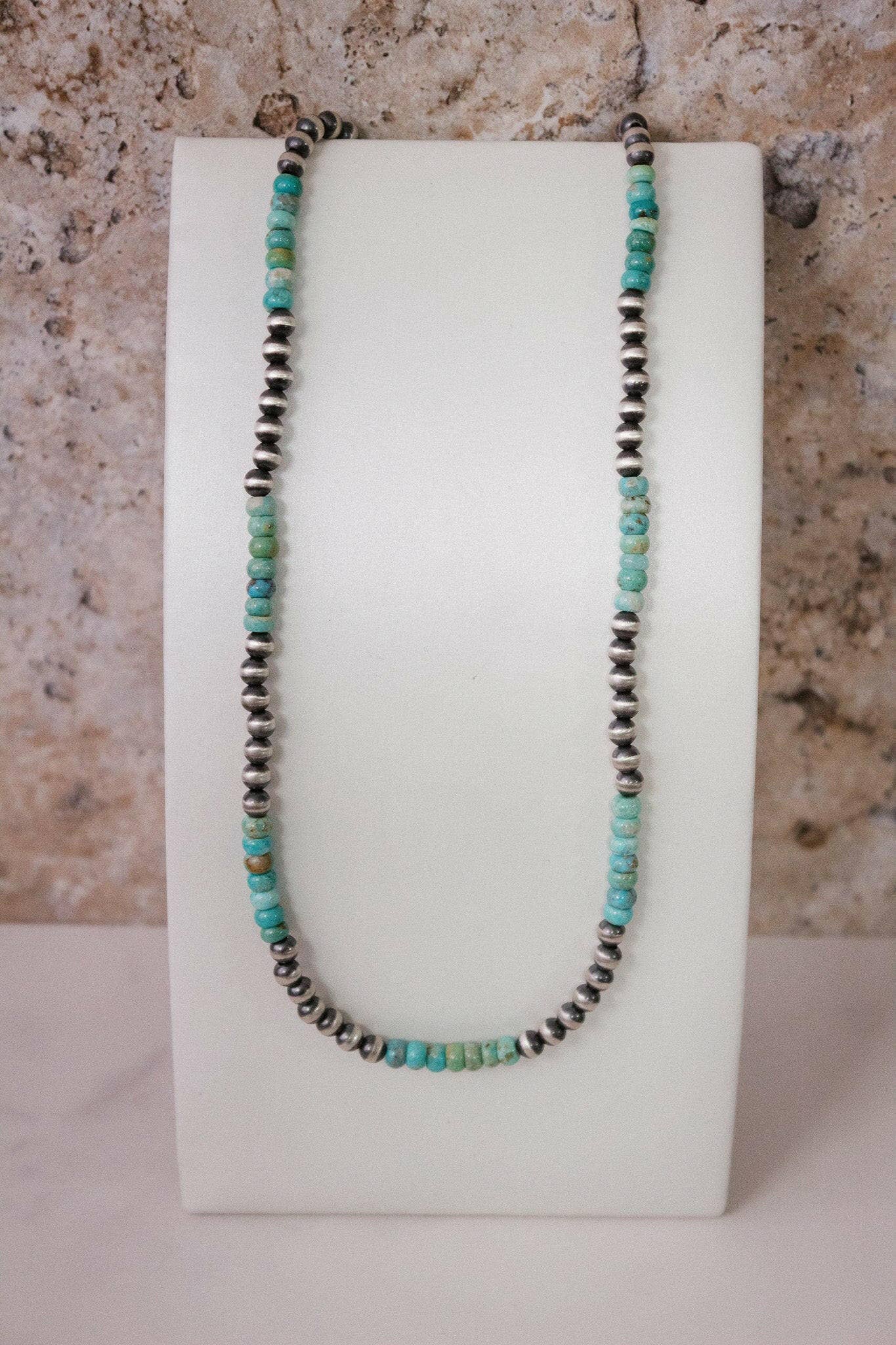 Turquoise & Desert Pearl Necklace