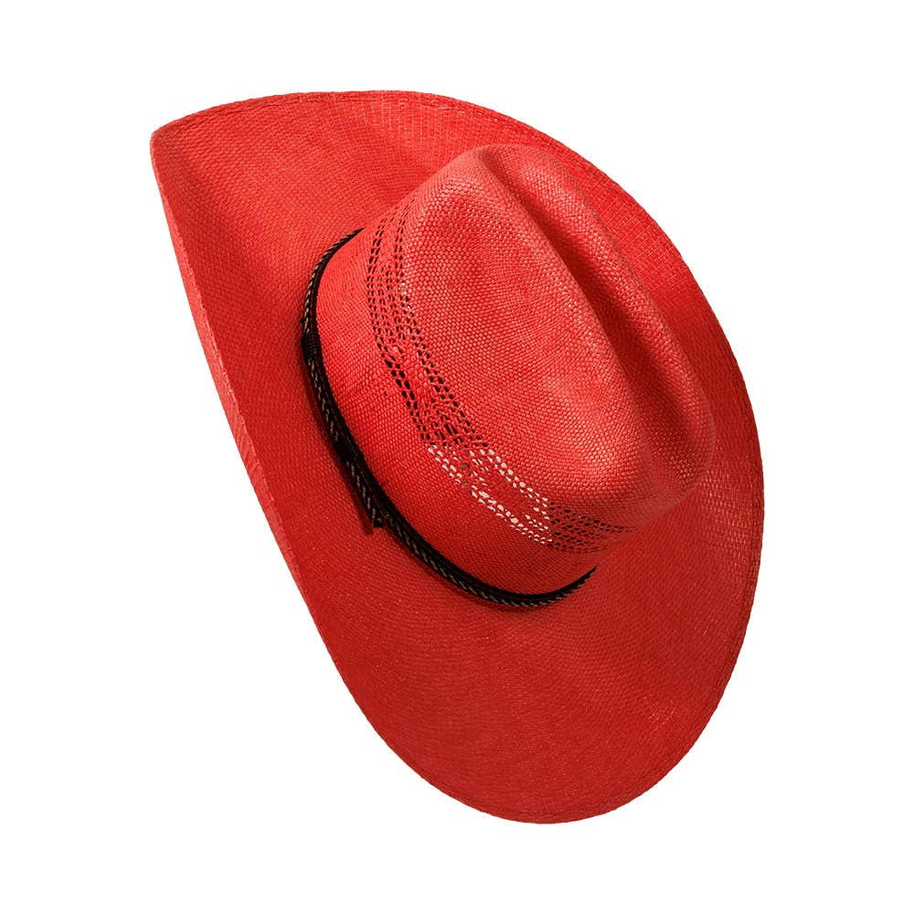 Straw Cowgirl Western Hat - Style American Maverick