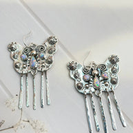 Boho Butterfly in Mesa Desert Opal Earrings