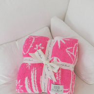 Western Luxe Home Blanket, Pink
