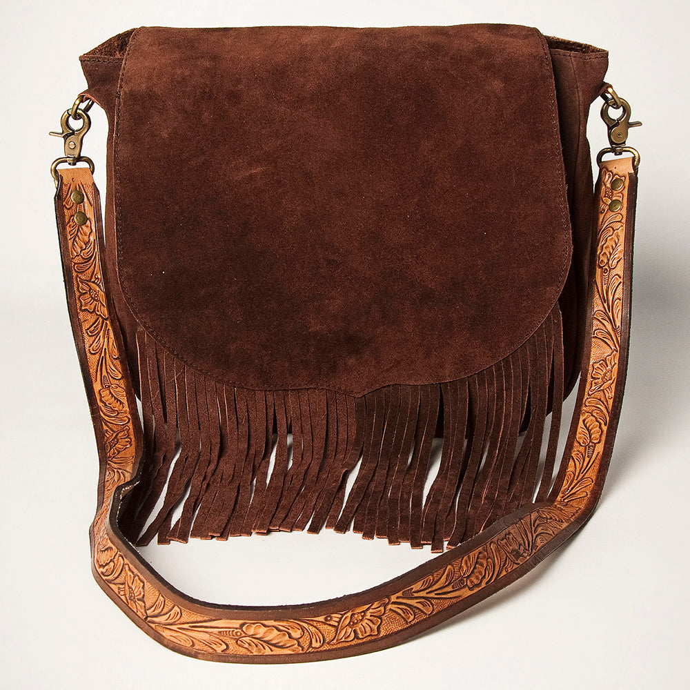 Rich Suede Crossbody