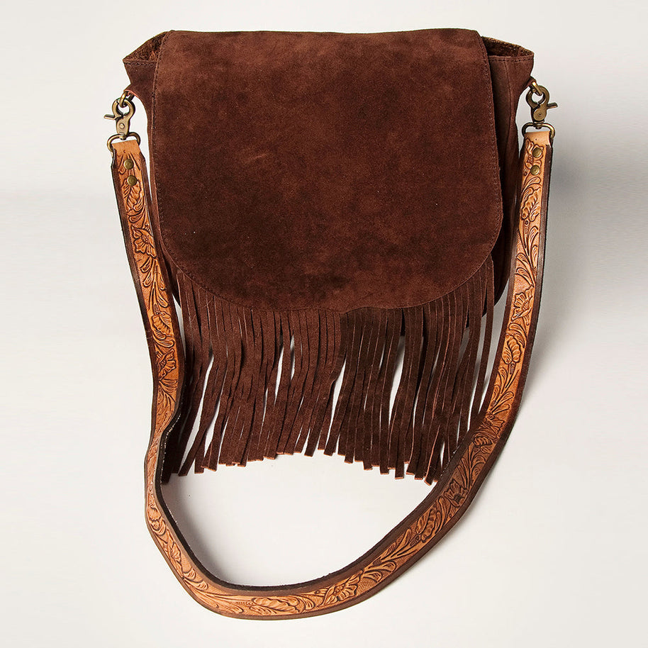 Rich Suede Crossbody