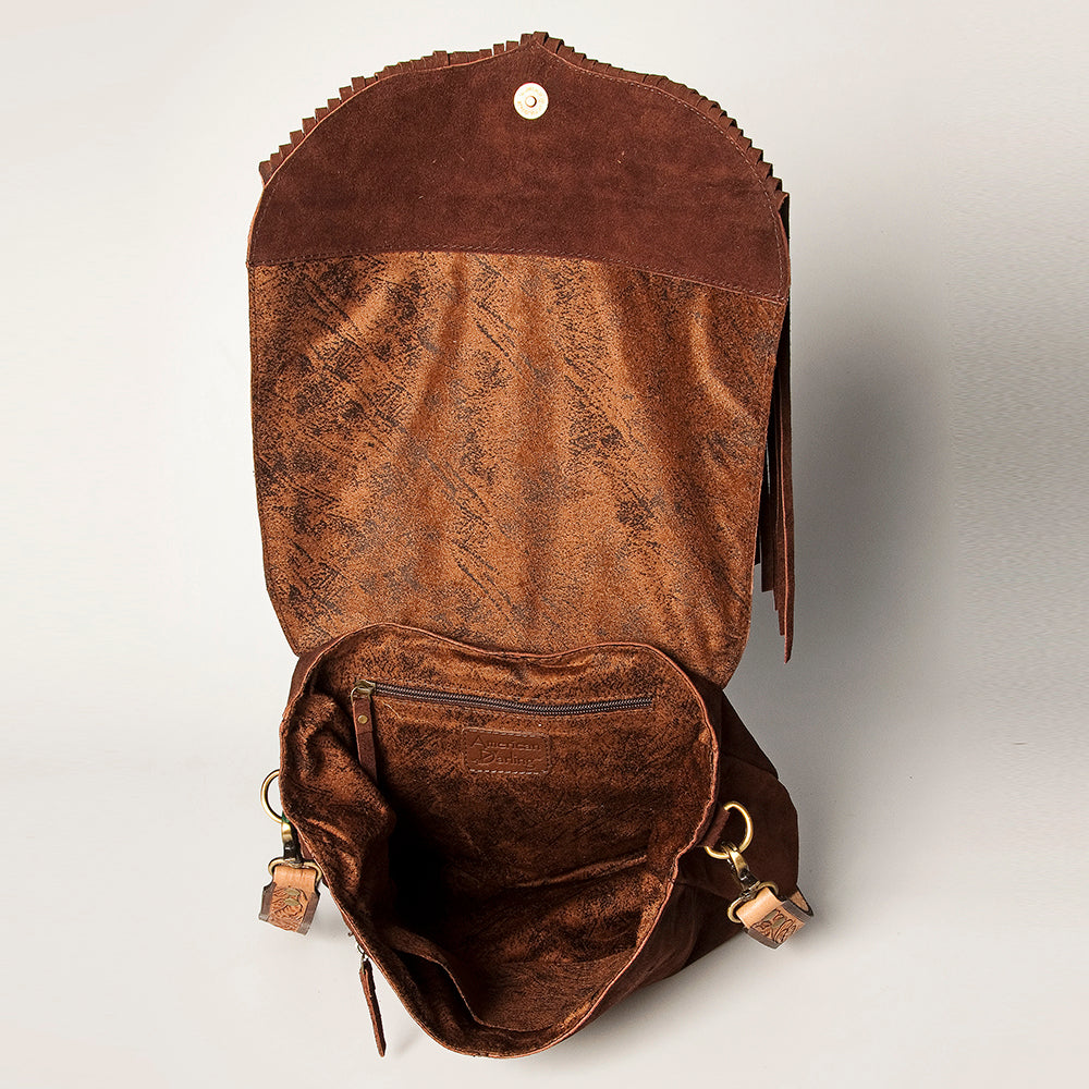 Rich Suede Crossbody