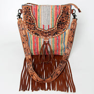 Chaps Western Leather Purse