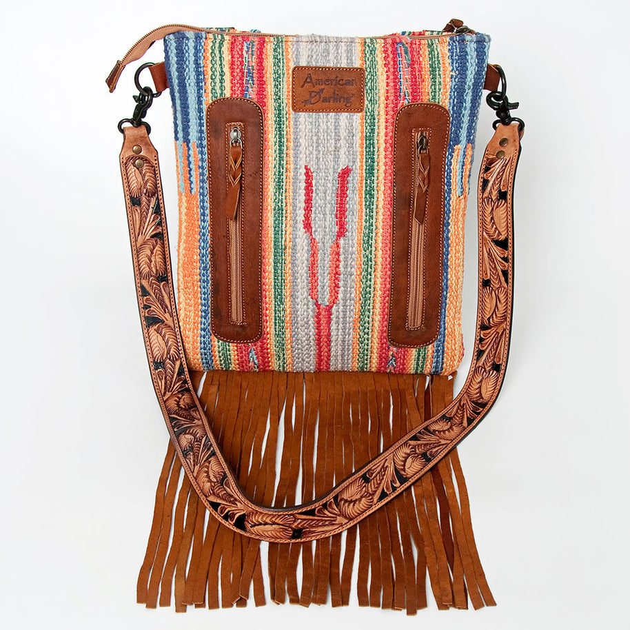 Chaps Western Leather Purse