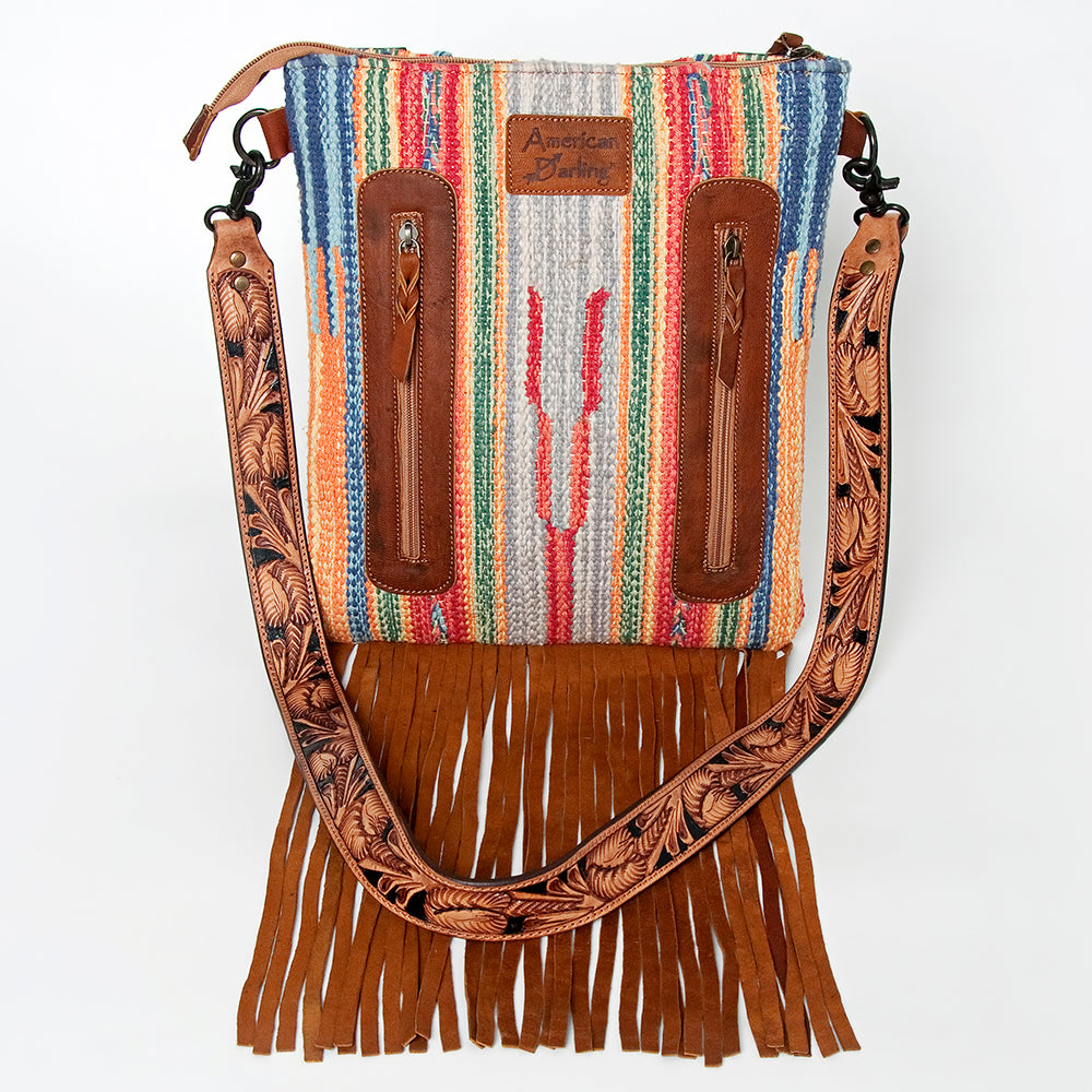 Chaps Western Leather Purse