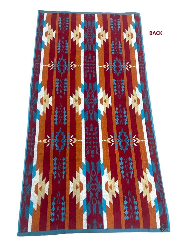 100% Cotton Beach Towels, Turquoise