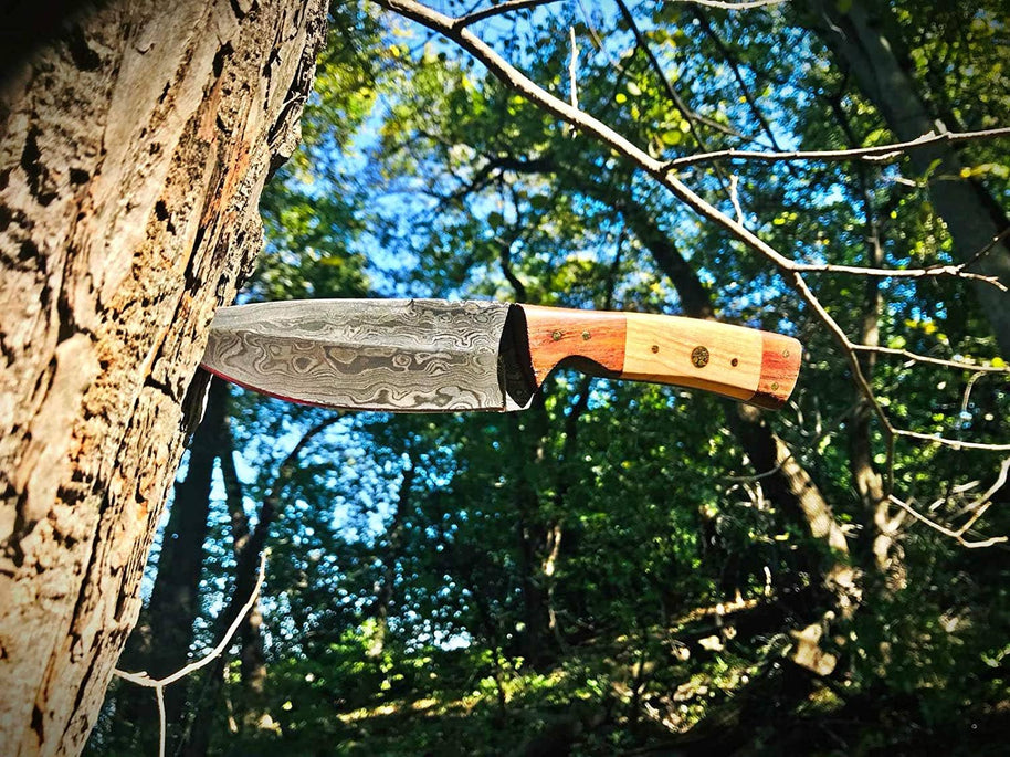 9'' Damascus Blade for Every Outdoor trip