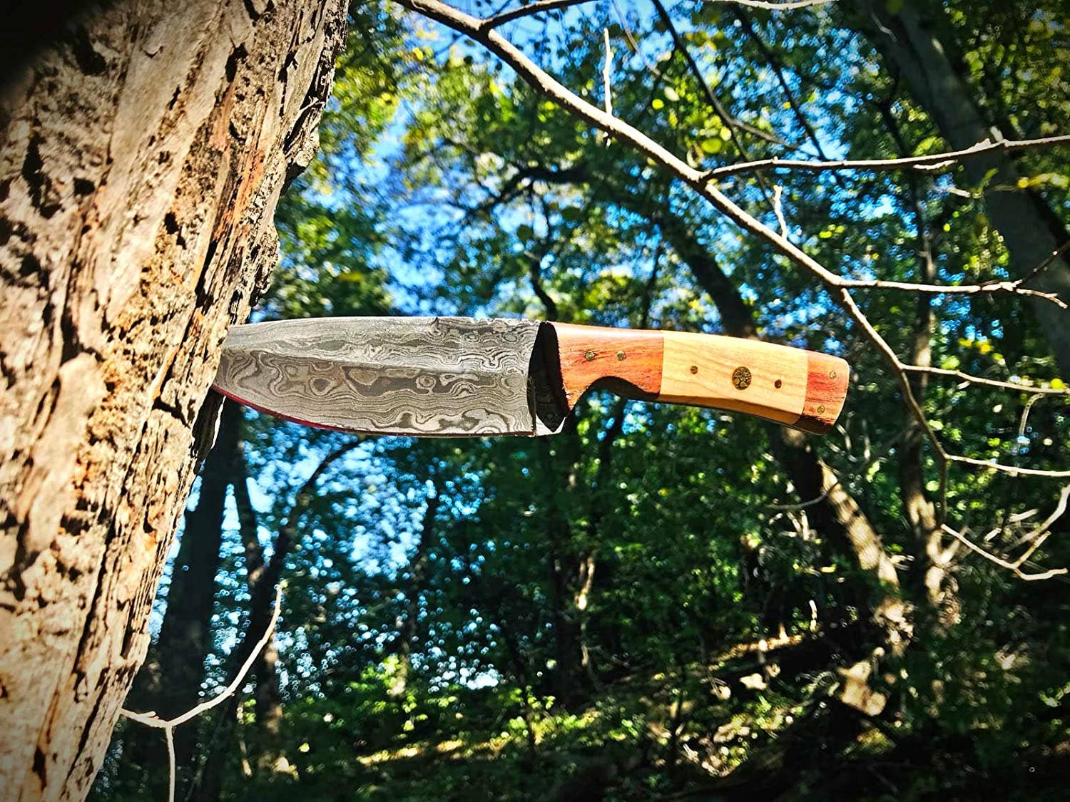 9'' Damascus Blade for Every Outdoor trip