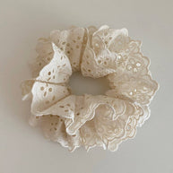 Lace Hair Scrunchie