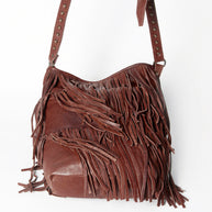 Full Fringe Leather Crossbody