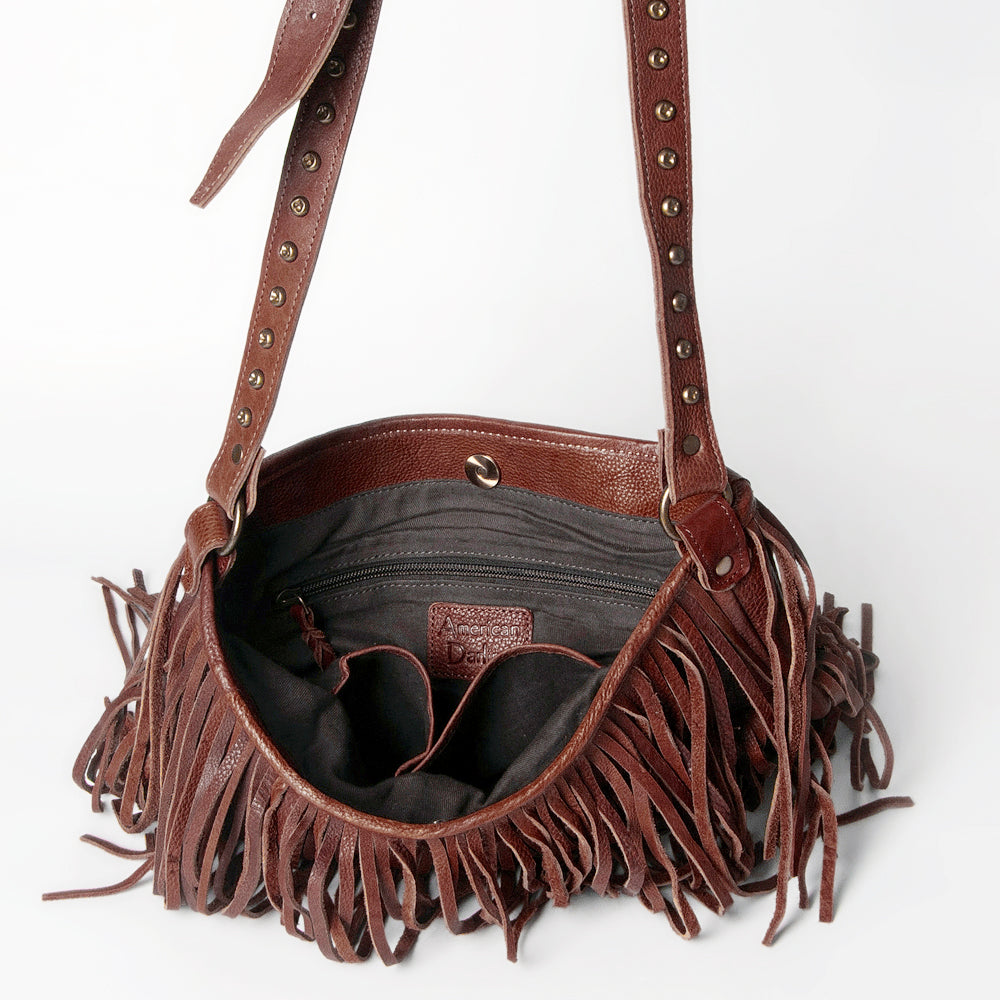 Full Fringe Leather Crossbody