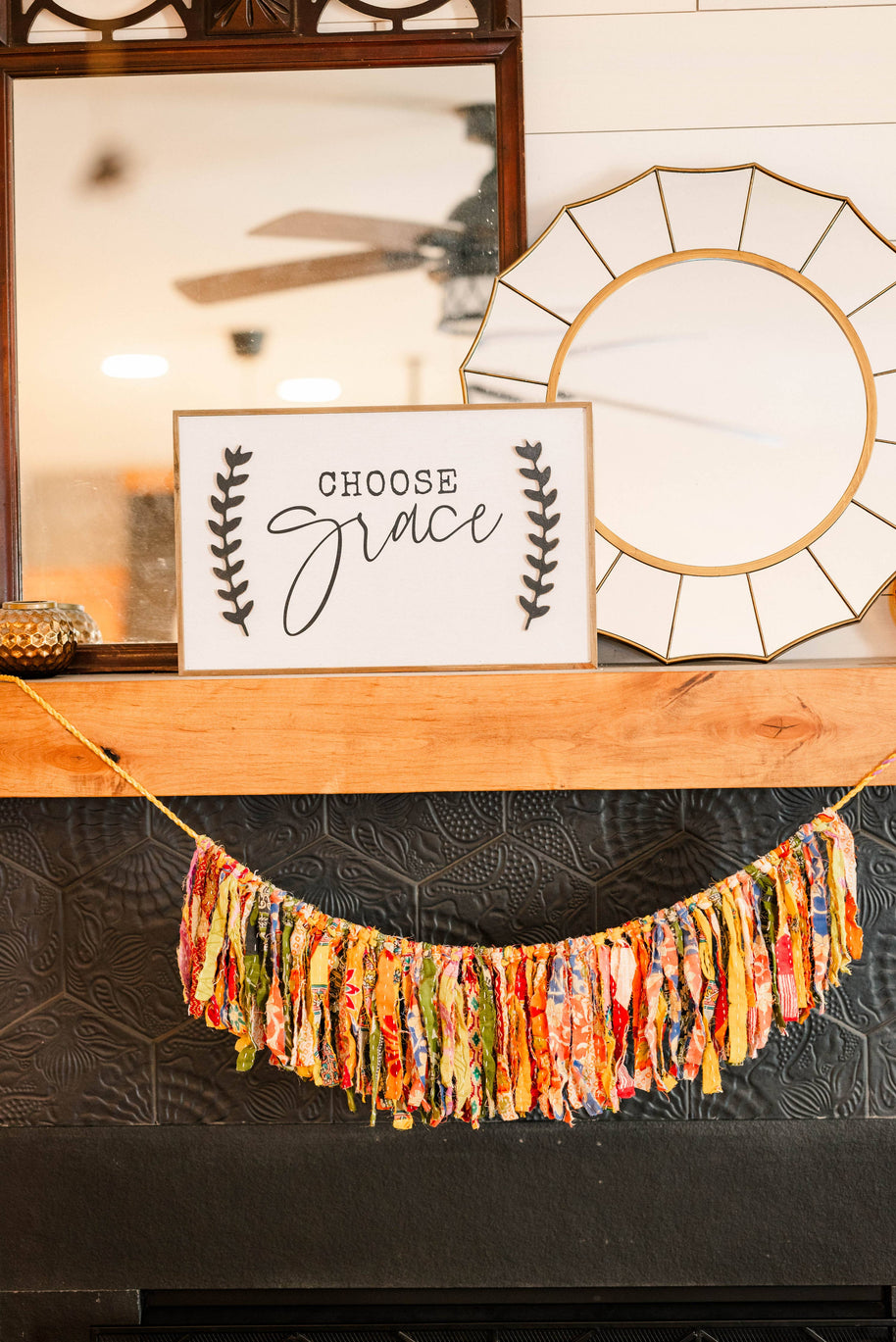 Kantha Tassel Garland