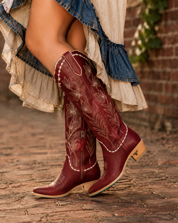 Lane Boots, Sweet Memories, Smoldering Ruby
