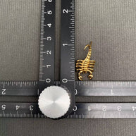 18k Gold Plated Stainless Steel Scorpion Stud Earrings - FGS