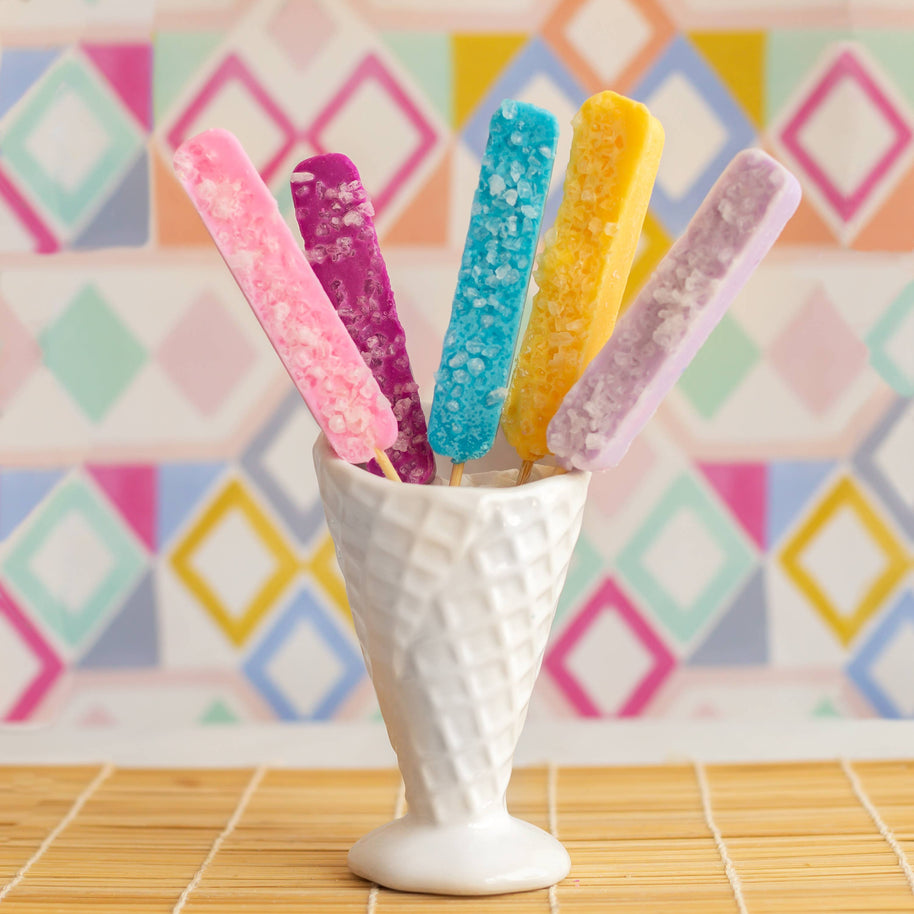 Coconut Bath Rock Candy