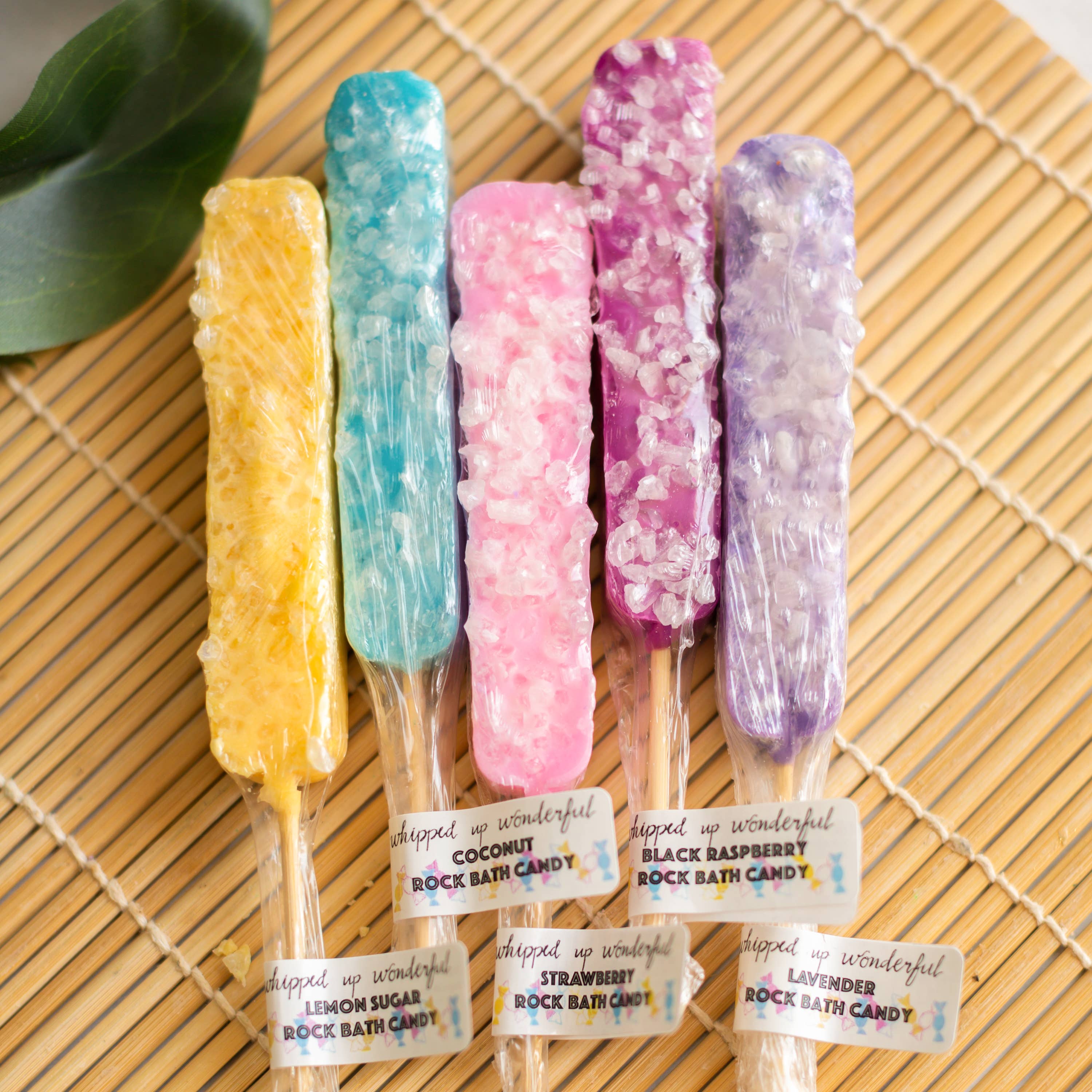 Coconut Bath Rock Candy