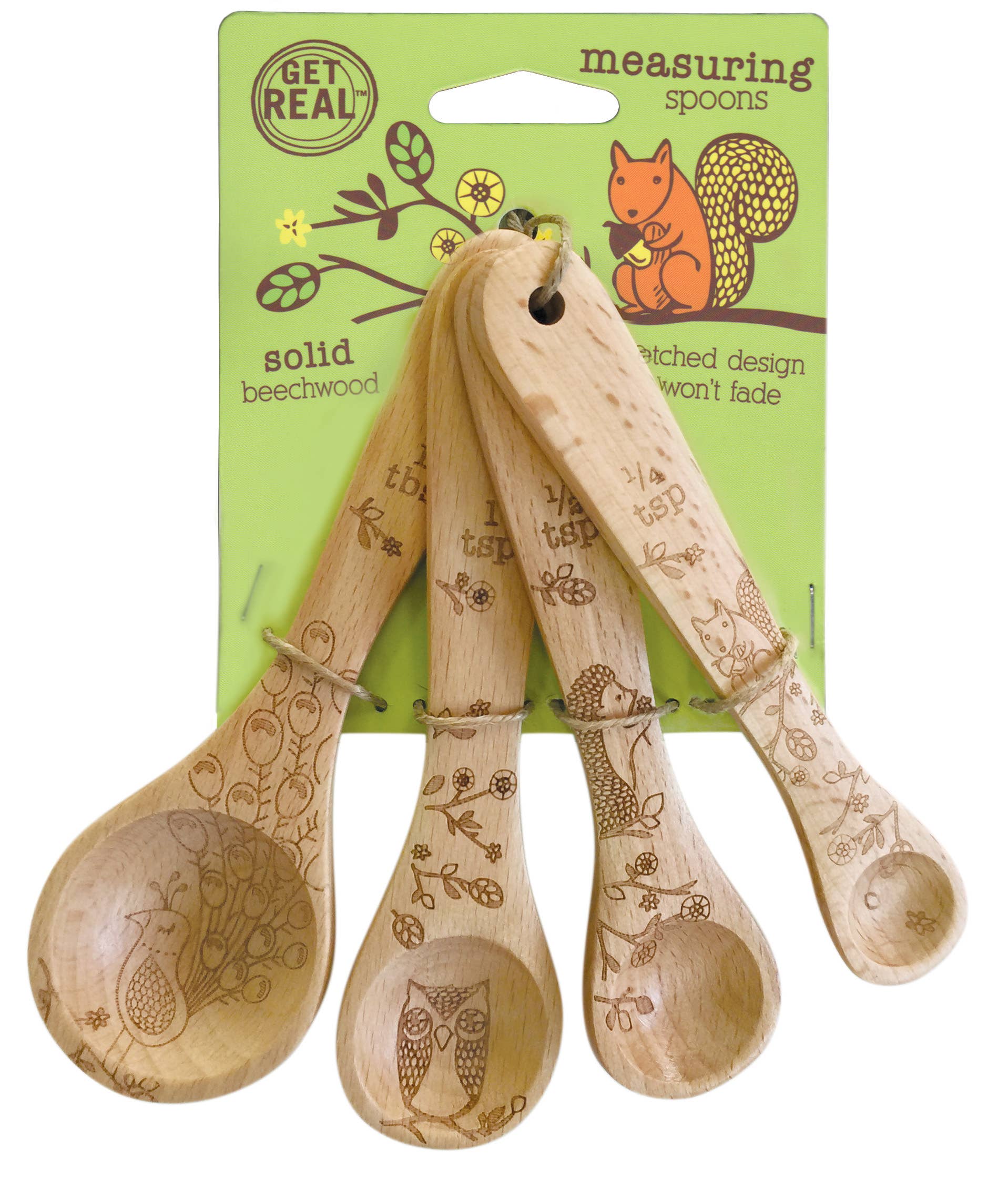 Woodland Measuring Spoons