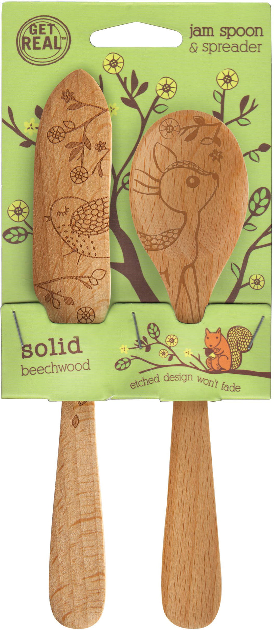 Woodland Jam Spoon & Spreader Set